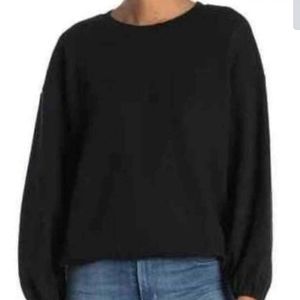 Elodie XS Black Crew Neck Sweater